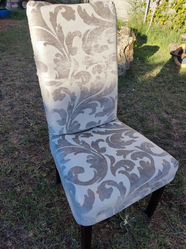 6 Sillas comedor marrones