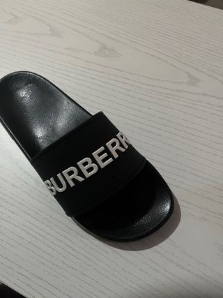 Chanclas Burberry Kingdom - Negras