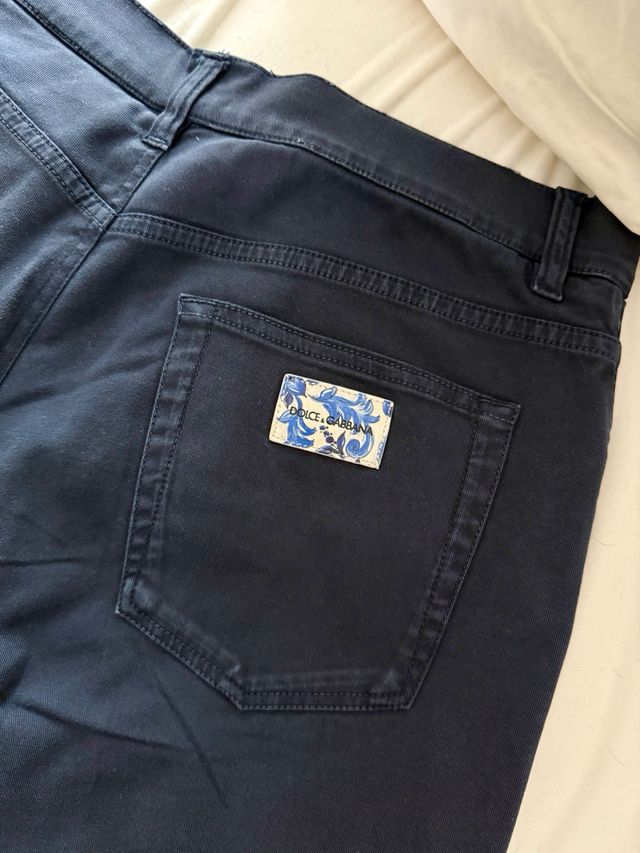 Vaqueros Dolce&Gabbana azul marino