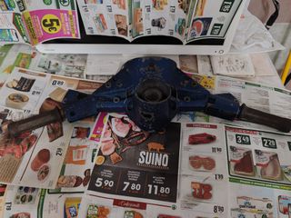 Manubrio Sterzo Manopole Piaggio Vespa 50 PK Rush 