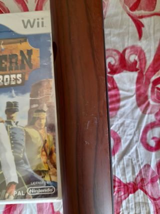 PRECINTADO.Juego Wii Western Heroes+Rifle NUEVO 