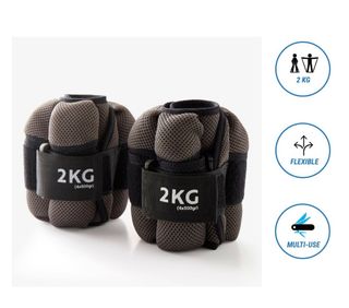 Pesas tobillo 2kg - 4.4lbs Decathlon
