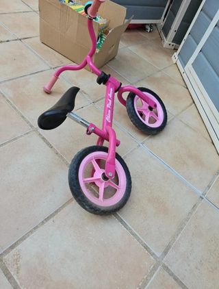 Bicicleta Equilibrio niña Rosa