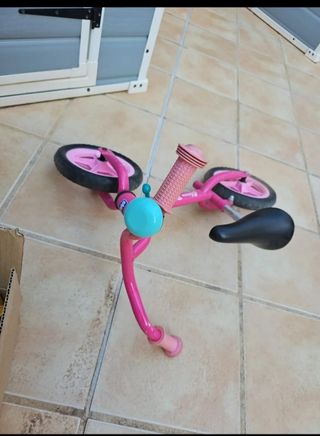Bicicleta Equilibrio niña Rosa
