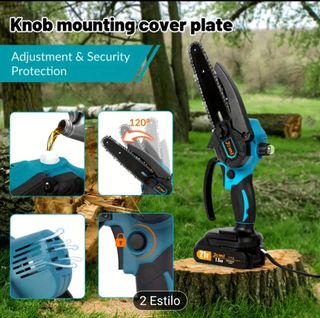 Mini sierra circular inalámbrica Jemi para podar