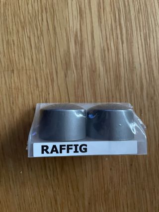 2 Topes para cortinas IKEA RAFFIG - Plata