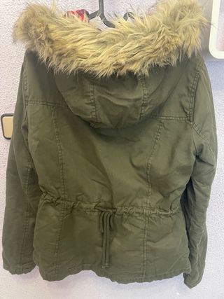 Parka Hollister verde oliva
