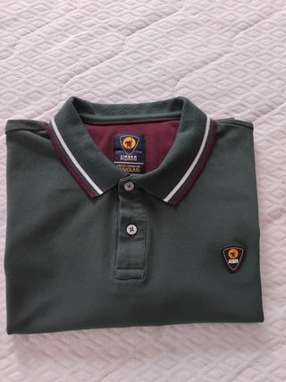 Polo CIESSE PIUMINI verde in ottime condizoni