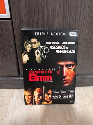 Triple Acción: DVD - 8mm Asesinos