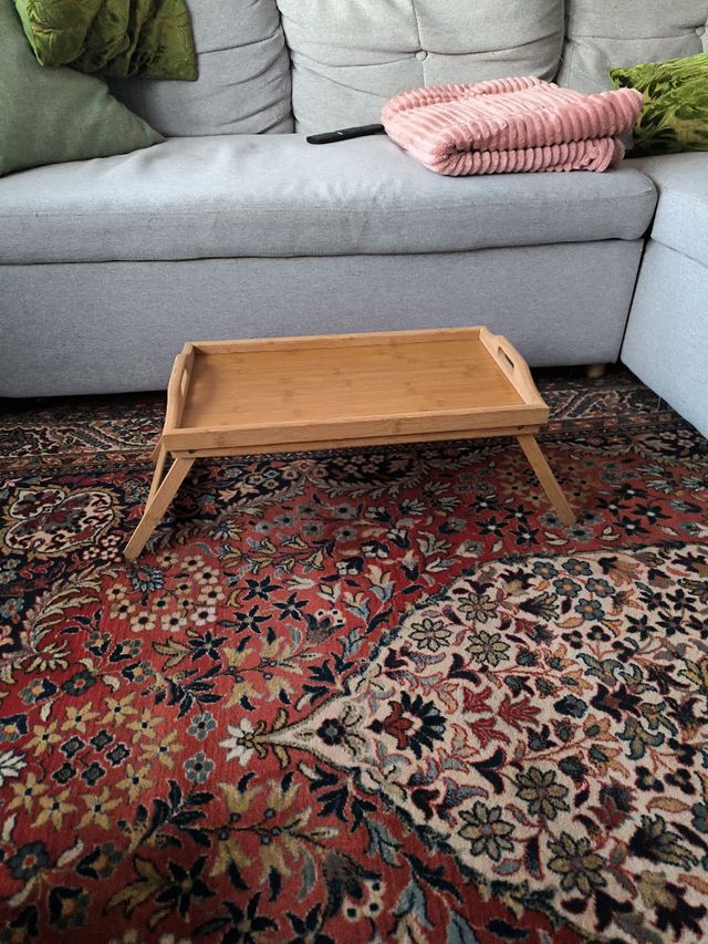 Bandeja bambú marrón