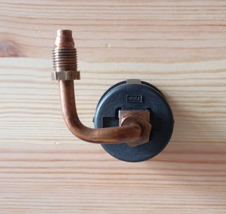 MANOMETRO CALDERA ROCA CON CONECTOR DE COBRE