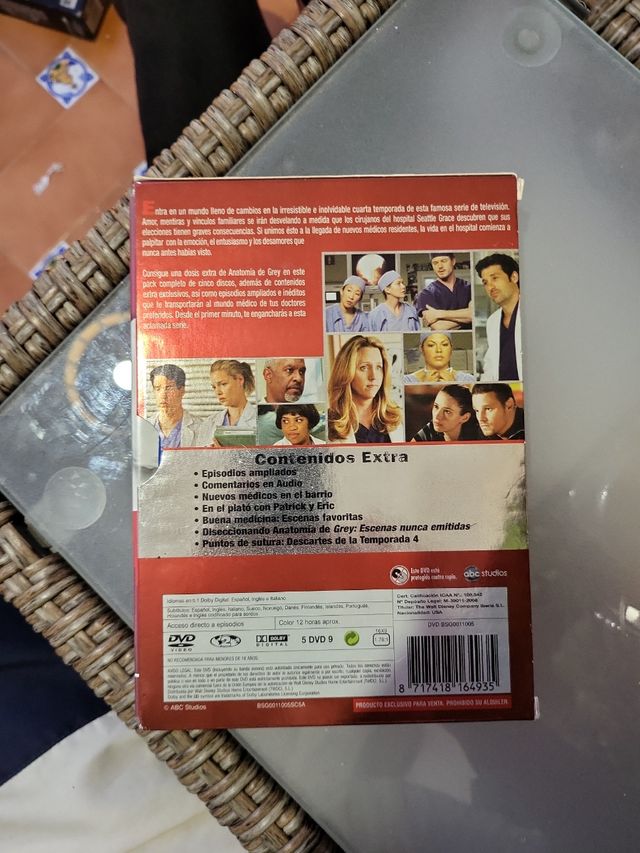 Anatomía de Grey - Temporada 2, 3 y 4 (DVD)