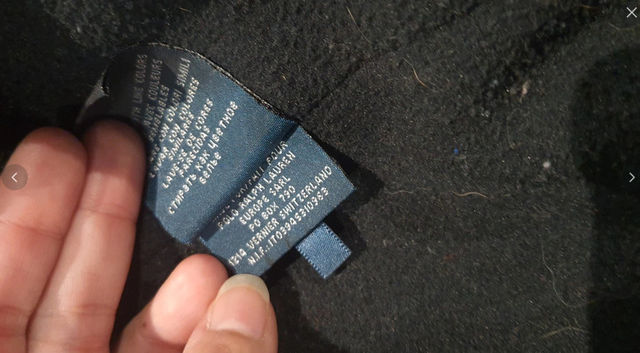 Chaqueta Polo Hombre Azul Marino