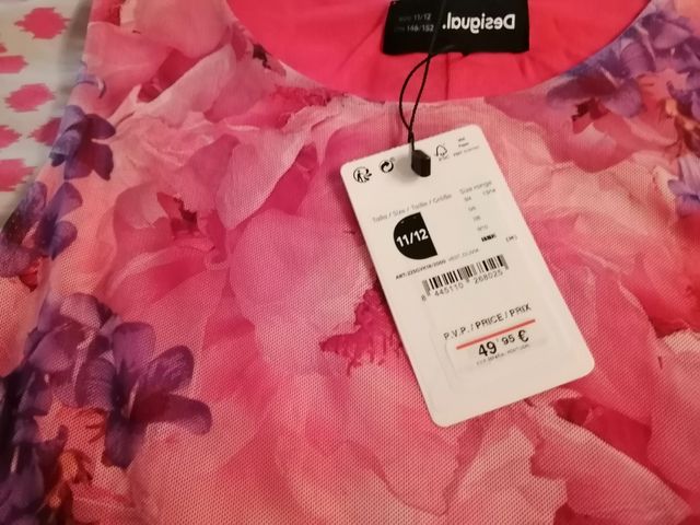 Vestidos fiesta (talla 11/12) de desigual sin usar