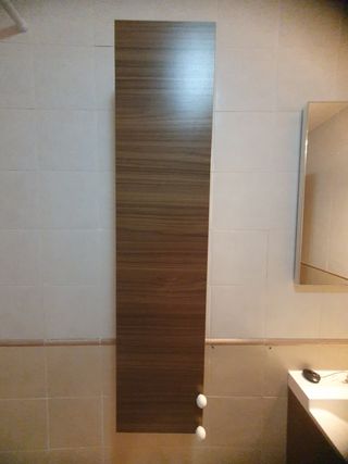 Mueble columna baño - Madera
