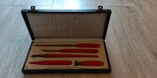 Estuche abre cartas antiguo