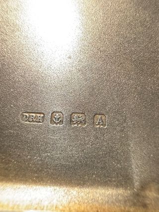 Pitillera de Plata inglesa 1927