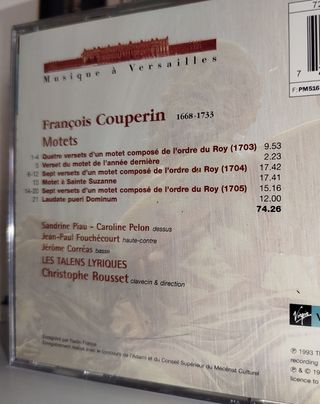 CD François Couperin por Rousset