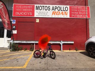 BICICLETA ELECTRICA NIÑO 250W 16" PRO ROAN RXF SED