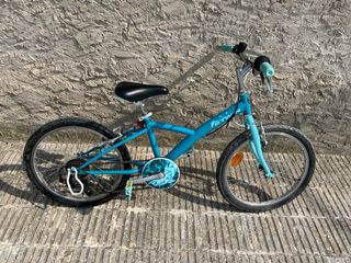Bici B'Twin 120 niña, 20" azul
