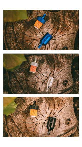 Filtro Combustível Alumínio Moto/Carro