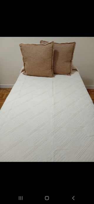 Colcha cama 90 - Beige 