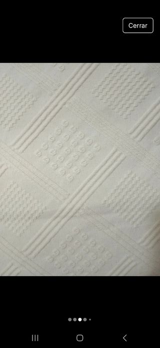 Colcha cama 90 - Beige 
