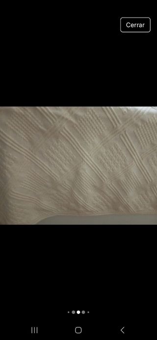 Colcha cama 90 - Beige 