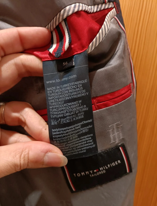 Americana Tommy Hilfiger THFlex Azul