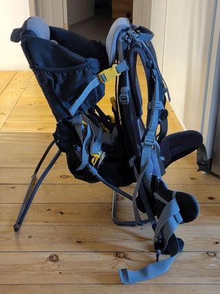 Mochila portabebés Deuter Kid Comfort 1 Plus azul