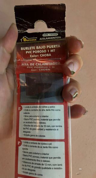 Burlete Bajo Puerta 1 m