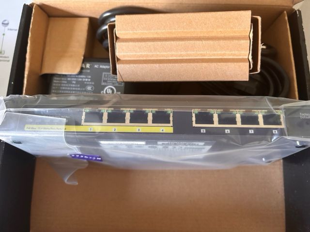 Switch NETGEAR ProSafe 8 puertos Gigabit