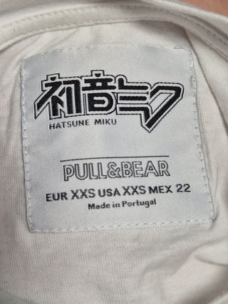 Camiseta Hatsune Miku Vocaloid