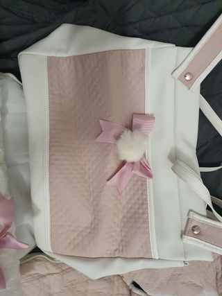 Conjunto bolso y saco sillita