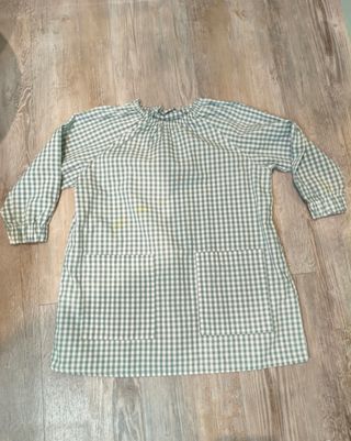 Bata cuadros niñ@ 3 años