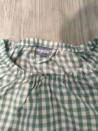 Bata cuadros niñ@ 3 años