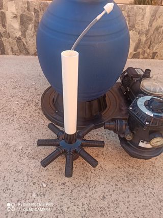 Regalo 4Kg de arena de silice comprando Depuradora