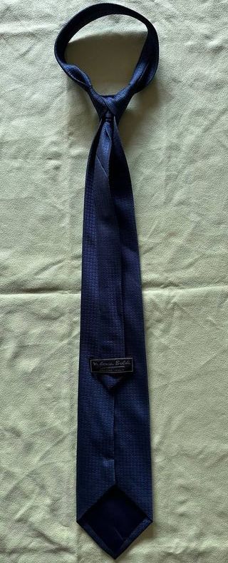 Corbata azul Valeria Boldi - Elegante