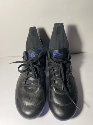 Botas Nike Fútbol - Negras/Azules