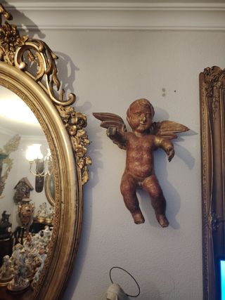 Talla angelotes siglo XVIII 50x39 cm