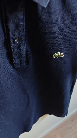 Polo Lacoste azul marino hombre S