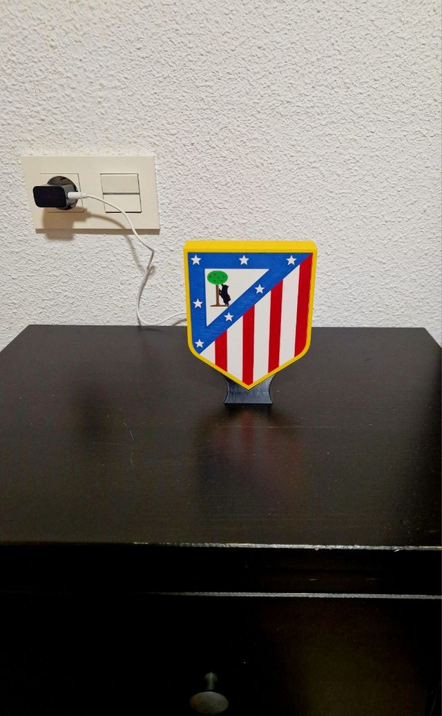 Lámpara Atlético de Madrid