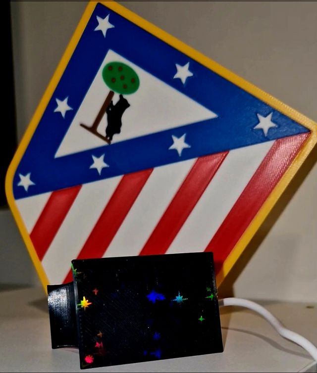 Lámpara Atlético de Madrid