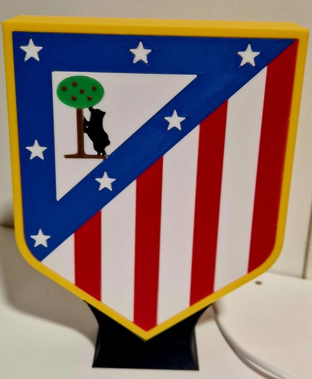 Lámpara Atlético de Madrid