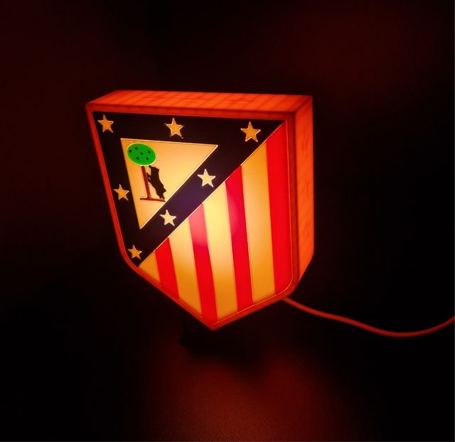 Lámpara Atlético de Madrid