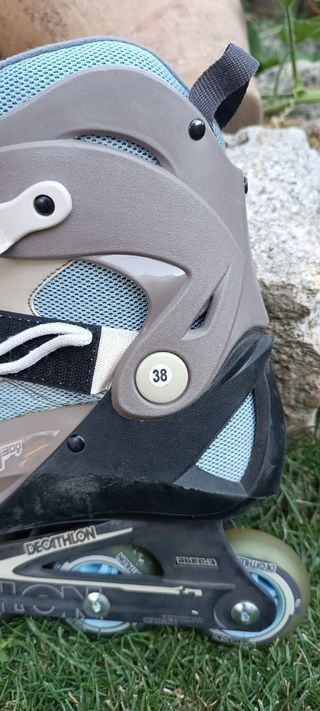 Patines en línea Decathlon talla 38