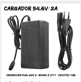Cargador 54.6V/2A Bongo Z