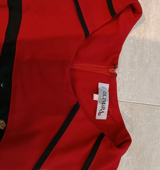 Vestido Olimara Rojo - Talla M