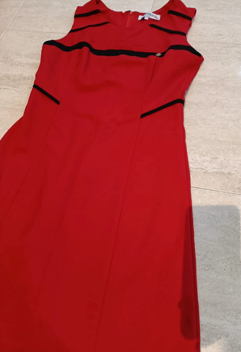 Vestido Olimara Rojo - Talla M