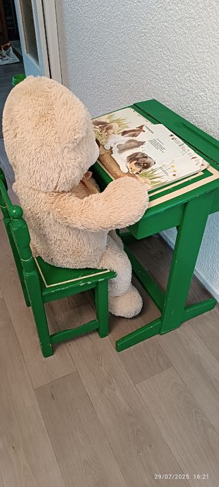 Escritorio infantil vintage años 50
